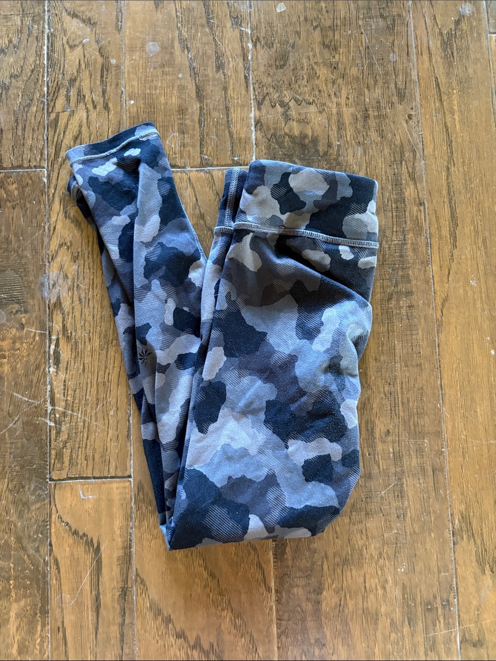 Girls' Black Camo Leggings - Kids Bottoms